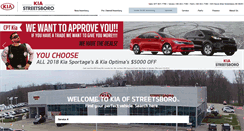 Desktop Screenshot of kiaofstreetsboro.com